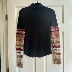 Free People/We the Free "All Too Well" Cuff in Black Combo